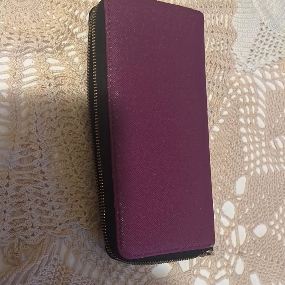 Calvin Klein Purple and Black Folio Phone Case with Sleek Design